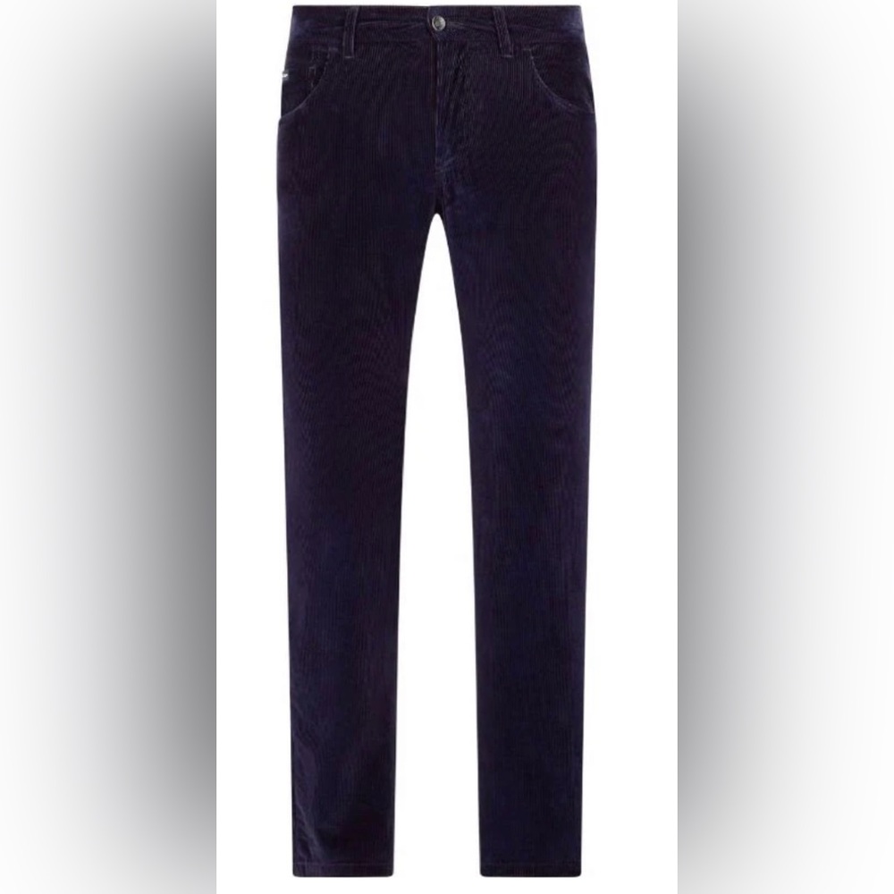 Dolce & Gabbana Corduroy Straight-leg Pants Sz 50 / 34 Waist